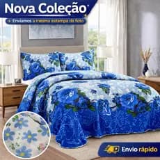 Cobre leito Dupla Face colcha Edredon casal Queen king estampada com porta travesseiro aba americana