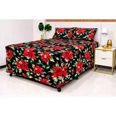 Capa Luva Protetora Cama Box Casal Queen 03 Peças Malha Gel Ajustável Toque Macio Antipoeira Cobertura Total Base Luxo