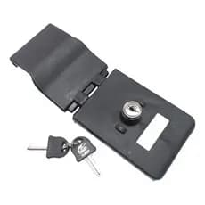 Kit Fechadura Miolo Chave Bauleto Glider 28 / 33 Litros Utility Carbon