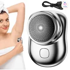 Indispensável para homens! Aparador de barba elétrico leve à prova d'água modelo C com desconto!