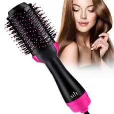 Escova 5 em 1 Secador, Pente, Modelador Alisador Elétrica Quente Cabelo Com 3 Em1 Hair Styler