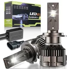 Par Lampada Ultra Super Led 60000lm 300w Farol de carro H4 H7 H8 H9 H11 HB3 HB4 6500K Canbus