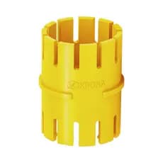 Kit 10 Luva Pressão para Eletroduto Corrugado Conduíte 3/4" 25mm Krona