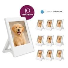 Kit 10 Mini Porta Retrato Polaroid Mesa Decoração Festa Lembrancinha Brinde Casamento Cha Revelacao Dia das mães escola
