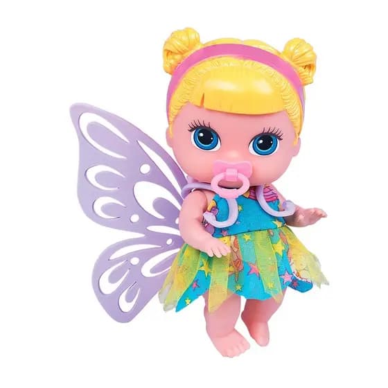 Boneca Baby's Collection Mini Fada Fadinha Menina Super Toys