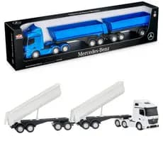 Caminhão Mercedes Actros Rodotrem Basculante 70cm Usual Brinquedos