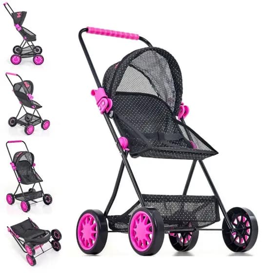 Carrinho de Boneca de Ferro Baby Sag Luxo Infaltil - Sag Toys