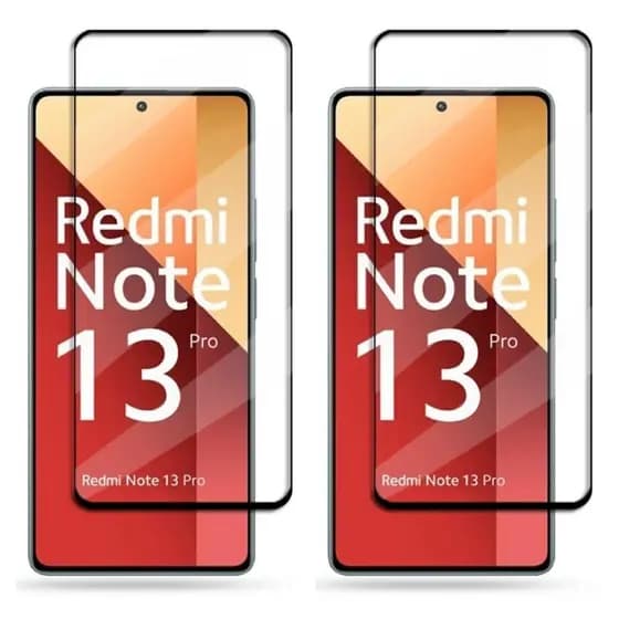 Kit 2 Películas Vidro 3D para Xiaomi Redmi Note 13 Pro 4G 6.67"