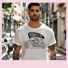 Oversized Camiseta camisa Moto Club Custom Camisa Motociclista Moda Gola redonda e manga curta Básica 100% Algodão