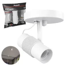 Spot De Sobrepor Basic Para 1 Lâmpada Branco Base E27 Avant