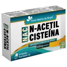 Nac Acetilcisteína 30 Cápsulas - Flora Nativa