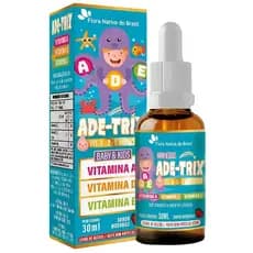 Ade-Trix Kids (Vitamina A D E) 30ml - Flora Nativa do Brasil