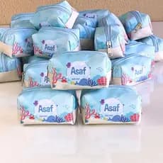 30 Porta Moeda Necessaire Box mini Lembrancinha Personalizada