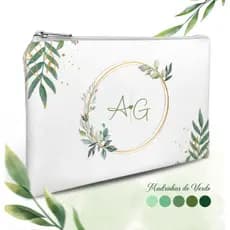 10 Necessaire Slim Madrinha Casamento Personalizadas