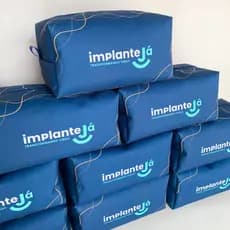20 Necessaire Personalizada box G lembrancinha brinde com logo ou nome