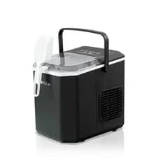 Máquina de Gelo Turbo Polar - Ice Maker Preto 12kg Dia