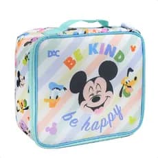 Organizador Térmico Médio Mickey Mouse com Zíper Estampado