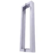 PUXADOR ACO INOX U TUBO BARRA POLIDO 40CM