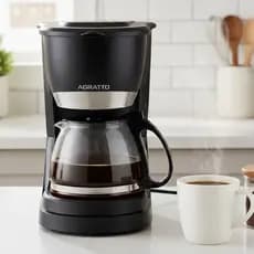 CAFETEIRA ELÉTRICA AGRATTO CEV15-01 | 127V | PRETA E INOX