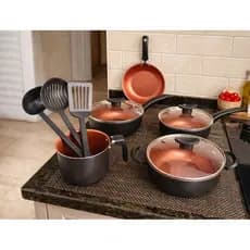 Conjunto 8 Peças Antiaderente Premium - Qualidade, Durabilidade e Elegância na sua Cozinha