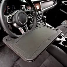 Mesa para Volante de Carro Multifuncional – Bandeja para Refeições, Notebook e Porta Copo