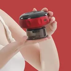 Massageador Elétrico 6 Modos Ventosa A Vácuo Massageador Corporal Emagrecimento