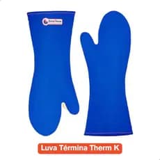 Luva Térmica Benetherm Therm K 2 Dedos 45cm CA 37970 Proteção Calor Intenso Cozinha Industrial EPI