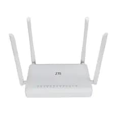 Kit ONT ZTE F6600P Wi-Fi 6 Dual Band Gigabit GPON ONU Roteador Wifi Semi Novo