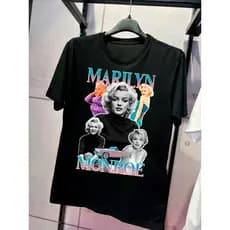 Camisa Camiseta Marilyn Monroe Unissex Masculina E Femea