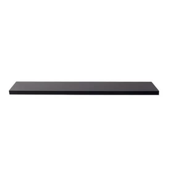 Prateleira Mdp - Uv Studio 60x20x1,5 cm Brasforma - Preto