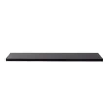 Prateleira Mdp - Uv Studio 60x20x1,5 cm Brasforma - Preto