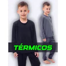 Conjunto Térmico Peluciado Infantil Menino e Menina - Inverno - Meia Estação