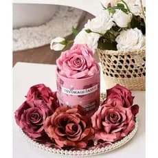 Blush 3D Rosa em formato de Flor Yoyo maquiamor - Blush em Pó