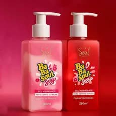 Gel Hidratante Corpo e Virilha-280ml/100ml -Soul Cosméticos