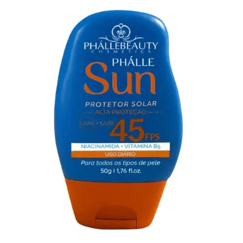 Protetor Solar Toque Seco Fps 45 Phalle Sun - Phallebeauty