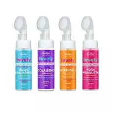 Sabonete Facial-mousse de Limpeza LovelyFace Beautiful