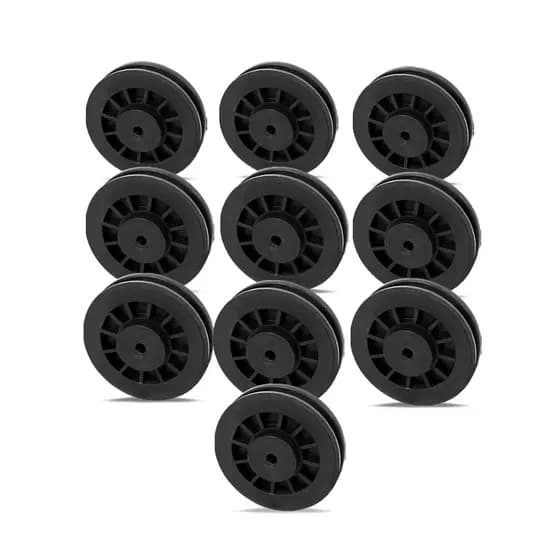 Kit 10 Roldanas Academia Com Rolamento Máquina Para cabo de aço Academia Musculação Fitness