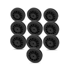 Kit 10 Roldanas Academia Com Rolamento Máquina Para cabo de aço Academia Musculação Fitness
