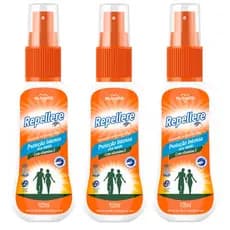 Repelente Spray Repellere 105ml Eficaz Contra a Dengue Mosquitos Moscas