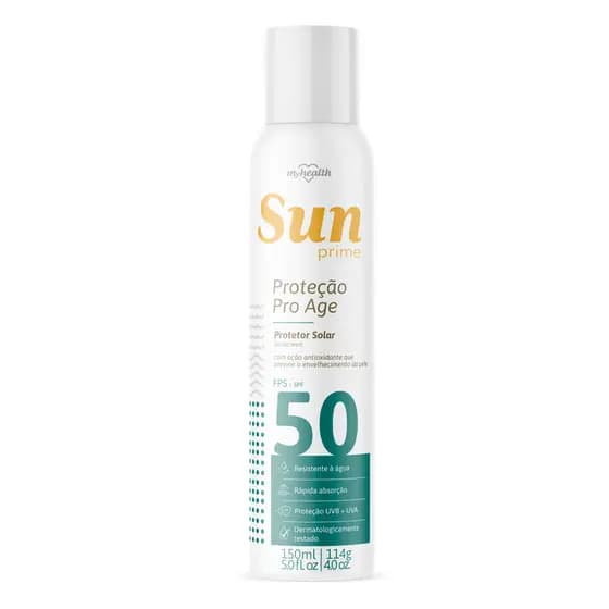 Protetor Solar Sun Prime FPS 50 150ml – Proteção UVA/UVB | Toque Seco | Resistência à Água