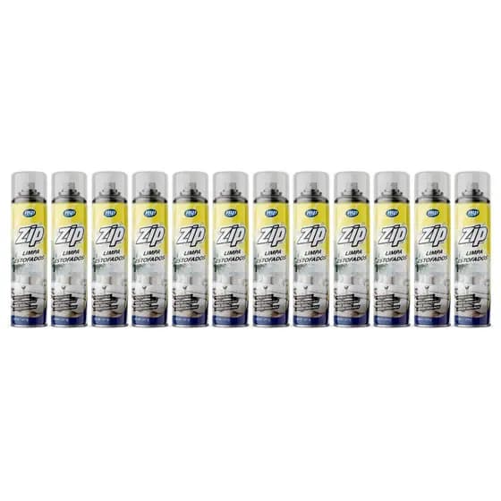 Kit 12 Limpa Estofados Profissional ZIP  300ml | Alto Rendimento
