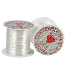 Fio Strech Elástico Para Pulseiras Lastex 5 Metros