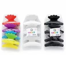 Kit 6 Piranhas de Salão Para Cabelos Coloridos