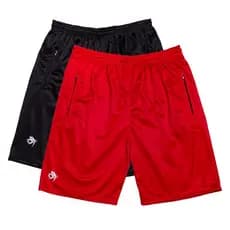 kit / Conjunto 2 Bermuda Short Dry Fit Refletivo C/Zíper Masculina Casual Treino Academia - Esportes