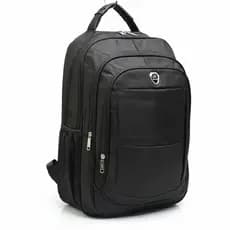 Mochila Reforçada Masculina Faculdade Resistente Grande Trabalho Escolar para Notebook Alça de Aço