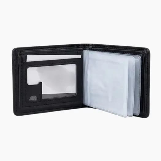 Carteiras Masculina Clássica Slim com Zíper e sem – Porta Cartões, Cédulas, Documento