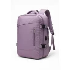 Mochila Notebook Multiuso para Viagem e Trabalho com Abertura 180° Entrada USB