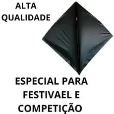 Raia peixinho pipa papagaio flechinha 35x35 pacote com 10, 15, 20, 30 unidades estampa preto