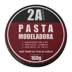 Pomada Modeladora 2A For Men 160g Alta Definição Controle de Frizz e Proteção Térmica