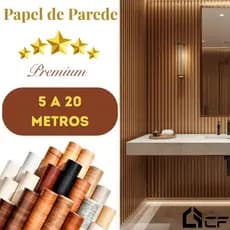 Papel de Parede de 5 Metros á 20 Metros Moderno Auto Adesivo Colante